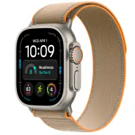 APPLE Watch Ultra 4 GPS + Cellular 49mm natúr titán tok homok terep pánt S/M mjaj4qh/a