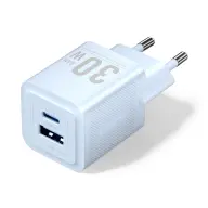 VENTION 2-Port USB (C + A) GaN Charger (30W/30W) EU albastru