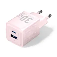 VENTION 2-Port USB (C + A) GaN Charger (30W/30W) EU roz
