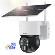 CHOETECH PTZ 3MP solar 4G camera