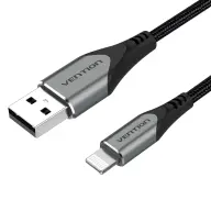 VENTION USB Lightning Punjač/podaci Crno 1m LABHF