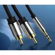VENTION RCA Jack transformator Crno 5m BCFBJ