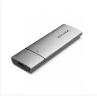 VENTION KPFH0 M.2 SATA NGFF SSD Külső ház USB-C 3.1 ezüst