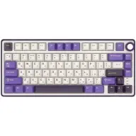 ROYAL KLUDGE R75 RGB Brown US engleză alb-mov RK-R75-BBERRYMS-BRNSW-US