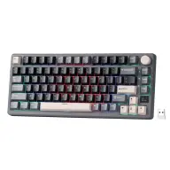 ROYAL KLUDGE RKM75 RGB Beige US Angol fekete RK-M75-PHNTM-BEGSW-US