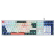 REDRAGON K668 Trundle RGB Red Magyar fehér K668WBO-RGB_RED_HU