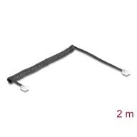 DELOCK RJ-11 Connector Black 2m 90202