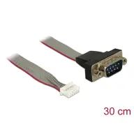 DELOCK Soros Pin header Converter Gray 30cm 89632