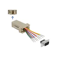 DELOCK Soros RJ-45 Converter Gray 5cm 65462
