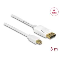 DELOCK Mini DisplayPort Átalakító Fehér 3m 83483