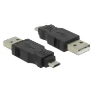 DELOCK Micro USB adapter Black 5cm 65036