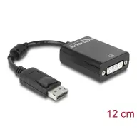 DELOCK DisplayPort DVI-I Átalakító Fekete 22cm 61847