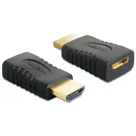 DELOCK HDMI Mini HDMI Átalakító Fekete 3cm 65262