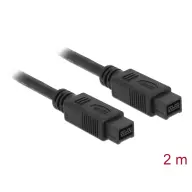 DELOCK FireWire Összekötő Fekete 2m 82599
