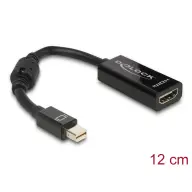 DELOCK Mini DisplayPort HDMI Átalakító Fekete 18cm 65099