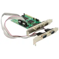 DELOCK PCI-kártya - 4x Soros