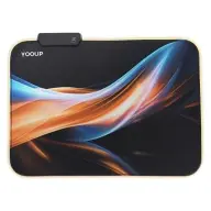 YOOUP Gamer egérpad RGB 250x350mm F07