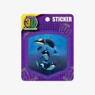 3D matrica Kardszárnyú delfin