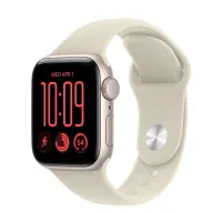 APPLE Watch SE3 v2 GPS 40mm csillagfény alumínium tok homokszín sportszíj M/L mjkw4mp/a