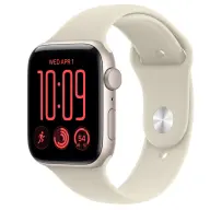 APPLE Watch SE3 v2 GPS 44mm csillagfény alumínium tok homok sportszíj M/L mjl54mp/a