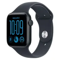 APPLE Watch SE3 v2 GPS 40mm éjfekete alumínium tok tengerészkék sportszíj M/L mjl14mp/a