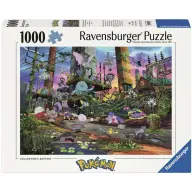 RAVENSBURGER Puzzle játék 1000 darabos Pokémon - Jolteon és az erőmű 12002034