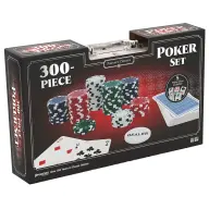 LUDICUS GAMES Pókerszett 300 zsetonnal angol GLT3405