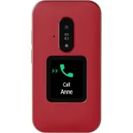 DORO Mobiltelefon Leva E30 4G 128MB piros/fehér DOLEE30R