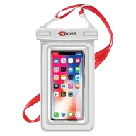 SKROSS Vodoodporna torbica za telefon Air Pouch Hydro 6.7" IPX8 bela 32001