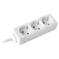 COMMEL Distributer produžni 3 podloška 3m 1.5mm 16A bijela 0804