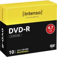 INTENSO DVD-R ploča 4.7GB 16x tanko slučaj 10 kom 4101652