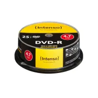 INTENSO DVD-R ploča 4.7GB 16x 25 kom cilindar 4101154
