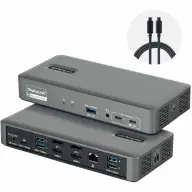 STARTECH USB-C Smart dokkolóállomás 194UE-USBC-SMARTDOCK