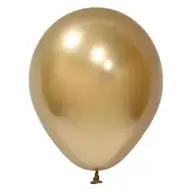 Luftballon 30 cm 50 pcs Chrom Gold