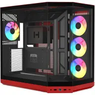 HYTE Y50 számítógépház piros CS-HYTE-Y50RGB-RB
