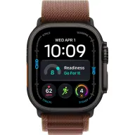 APPLE Watch Ultra 4 GPS + Cellular 49mm fekete titán tok burgundi alpesi pánt S mjc04qf/a