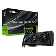 MSI INSPIRE 3X OC BLACK GeForce RTX 5080 16GB GDDR7 DLSS4 912-V531-681