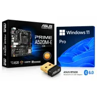 ASUS PRIME A520M-E/CSM + Windows 11 Pro + USB-BT600 PRIME A520M-E/CSM+FQC-10537+USB-BT60