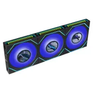 LIAN LI UNI FAN SL-INF FLEX LCD Wireless 120mm 3 darabos szett vezérlővel fekete G9F.12SLIND1F3B.00