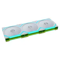 LIAN LI UNI FAN SL FLEX 120mm 3 darabos szett vezérlővel fehér G9F.12SL1F3W.00