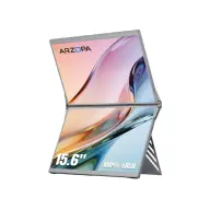 ARZOPA E1 Dual Screen 15.6" FHD Portable Monitor grey