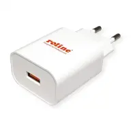ROLINE Wall Charger 1x USB3.0 Type-A 18W White 19.11.1062-10