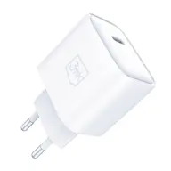 3MK RAYO Charger PD 20W charger Type-C socket + cable white