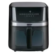 ALPINA Heißluftfritteuse 1700W 8L Schwarz