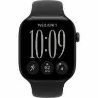 APPLE Watch Series 12 GPS + Cellular 42mm fekete alumínium tok fekete sportszíj M/L MJG14ZR/A