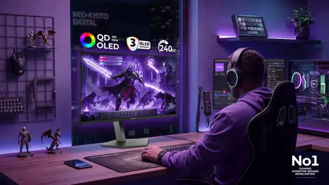 Iată noul monitor QD-OLED de la AOC - 31,5 inci, 4k, 240 Hz