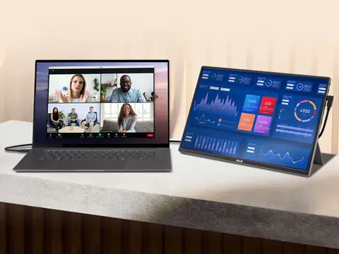 Hordozható OLED monitort készített az ASUS, ami USB-C Pass-Through funkcióval érkezik