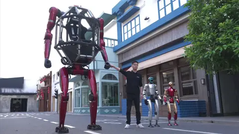 Kínában bemutatták az első mecha robot, a Unitree terméke sci-fi filmekbe illő