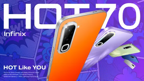 Hőre változó színben is elérhető lesz az új Infinix Hot 70