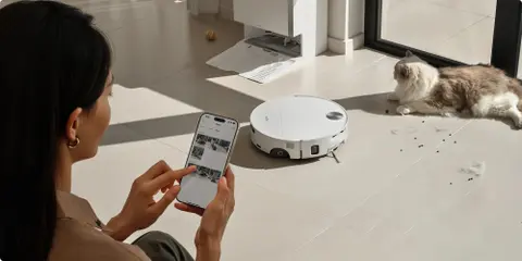 Movin osupljivi robotski sesalnik, ki blesti tudi pri brisanju tal, je že naprodaj